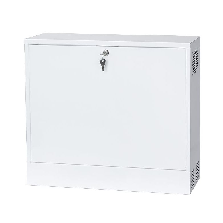 Stalflex 2U fali rack szekrény 19" 130mm fehér (CR19-2U-130-W) (CR19-2U-130-W)