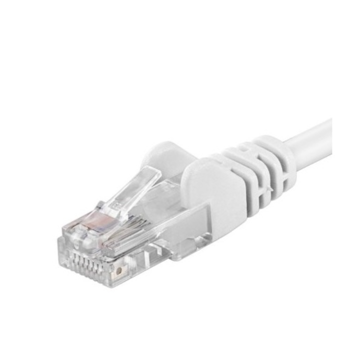 PremiumCord CAT6 Patch Kábel 3m - Fehér (SP6UTP030W)