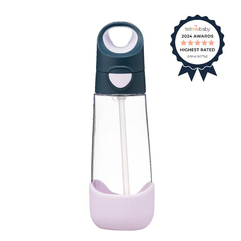 B.Box kulacs szívószállal 600ml sötétkék-rózsaszín (9353965002253 (9353965002253)