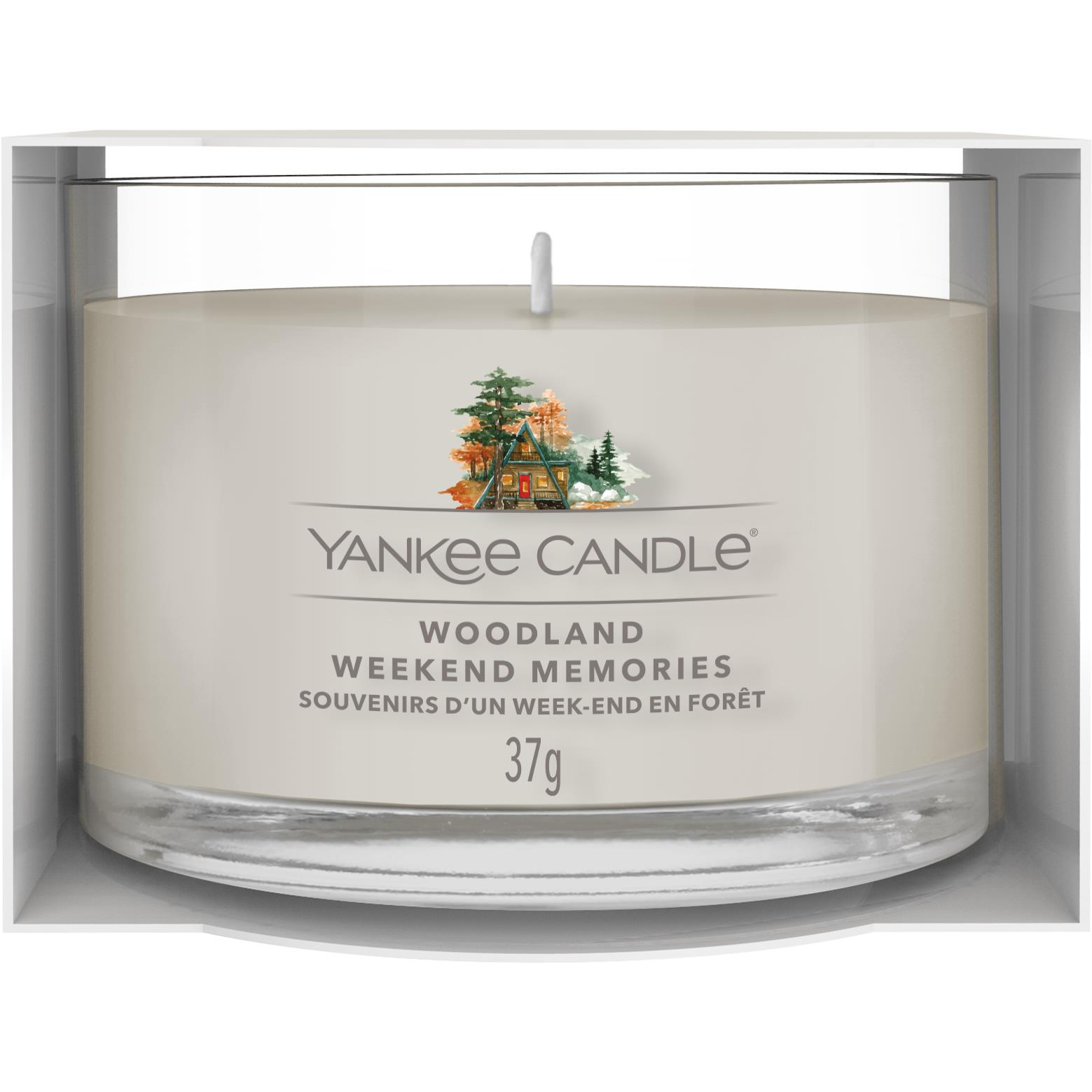 YANKEE CANDLE Woodland Weekend Memories, 37g (5038581162522)