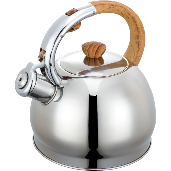 KingHoff Elektromos Vízforraló Sípszóval Inox 2L KH-3782
