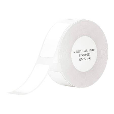 Niimbot hőcímkés matrica 15x30mm 210db fehér (6977031210743) (6977031210743)
