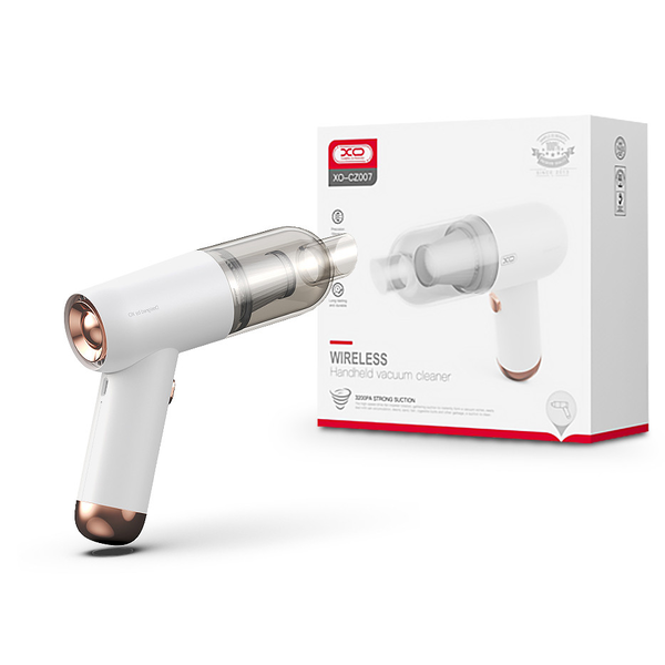 XO vezeték nélküli kézi autóporszívó - XO CZ007 Wireless Handheld Vacuum Cleaner - fehér