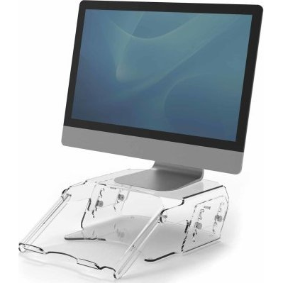 Fellowes 9731201 flat panel bureau steun Transparant