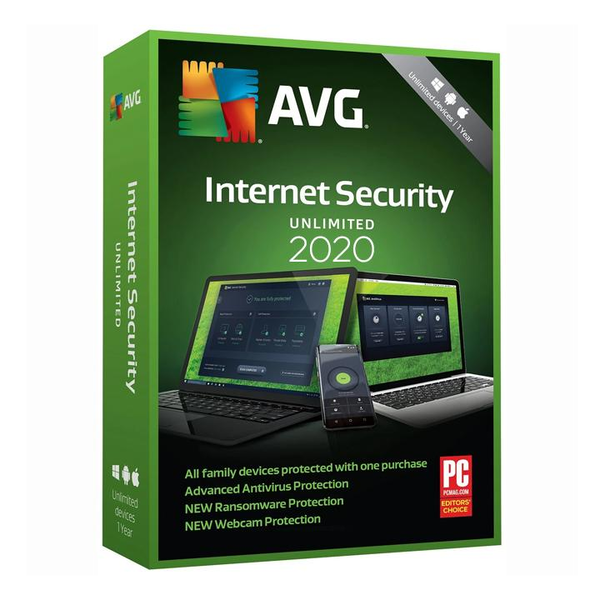 AVG Internet Security - 10 устройства / 1 година електронен лиценз IS20T1210-01