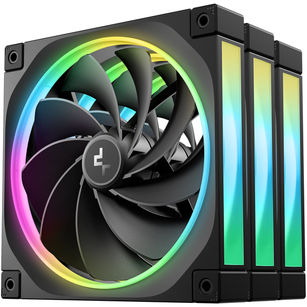 DeepCool FL14R Computer behuizing Ventilator 14 cm Zwart 3 stuk(s)
