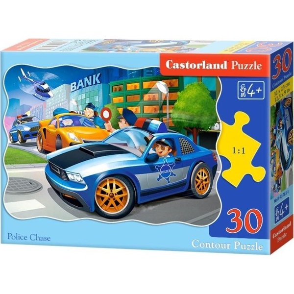 Castorland 30 db-os Puzzle - Rendőrök Akcióban B-03785