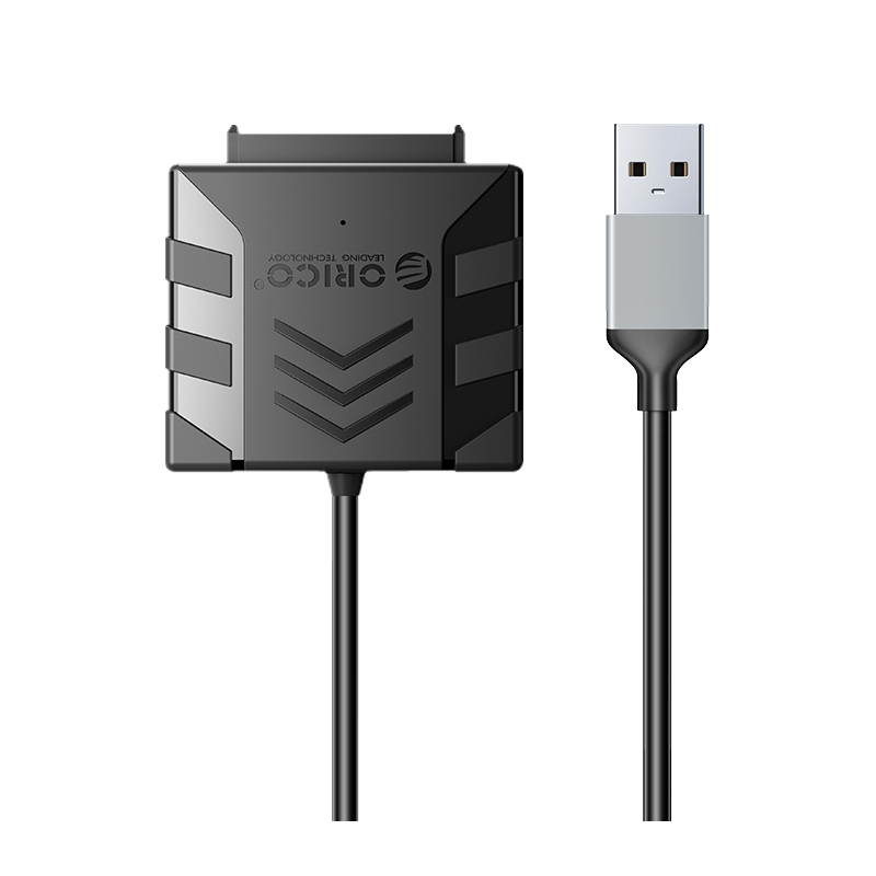 Orico UTS1 Dokkoló adapterkábel 0.3m (SATA apa - USB-A 3.0 apa) (UTS1-3A-03-BK-BP)
