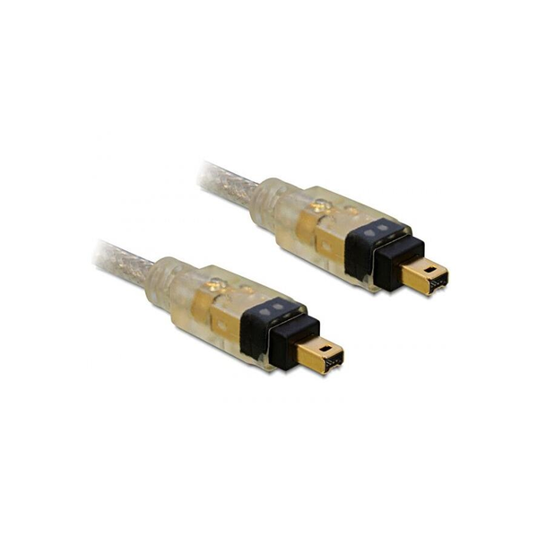 DELOCK FireWire-Kabel FW400 4Pin -> FW400 4Pin St/St 2.00