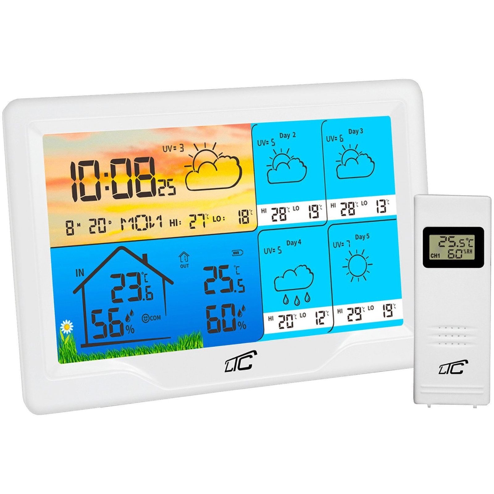LTC URZ3511LX Meteorologická stanice SMART s barevným displejem TYUA (5902270786163)