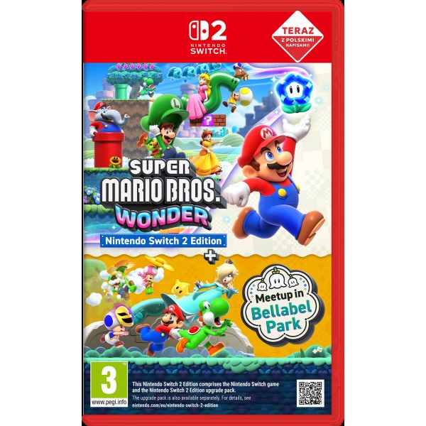 Nintendo Super Mario Bros. Wonder ( Switch 2) Edizione Nintendo Switch 2 Giapponese, Inglese, Francese, ITA, ESP, Coreano, DUT, Portoghese, Russo, Cinese semplificato, Cinese tradizionale, POR-BRA, Polacco, Tailandese Nintendo Switch 2