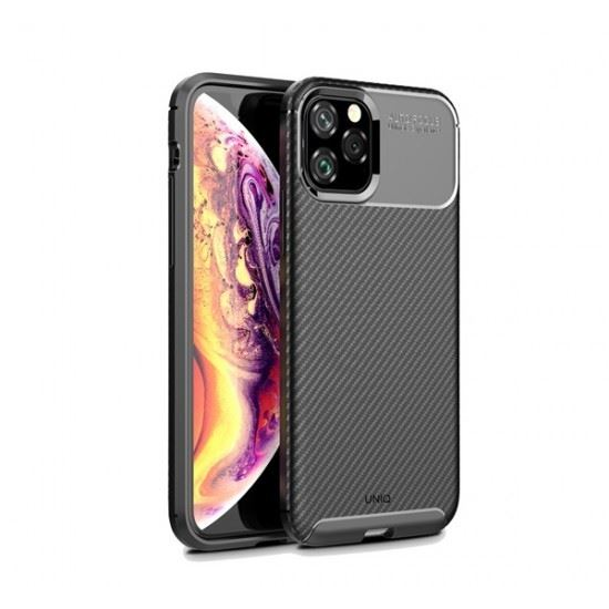 Uniq Hexa Apple iPhone 11 Pro szilikon tok fekete (52589) (uniq52589)