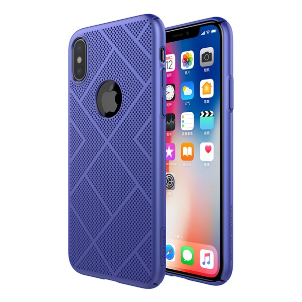 Nillkin Air Apple iPhone X hátlap tok - Kék (22422)