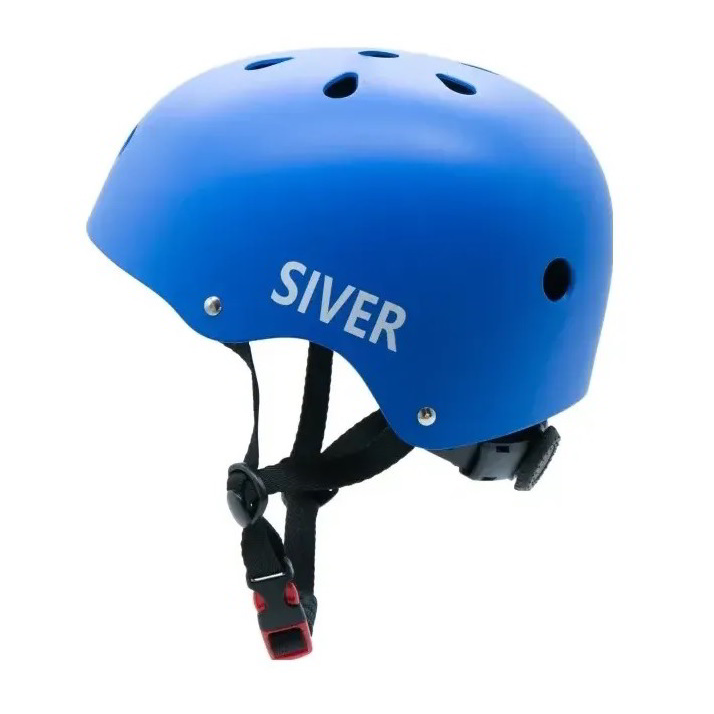 Siver Kerékpáros Sisak - Kék (M 55-57cm) (5901821997799)