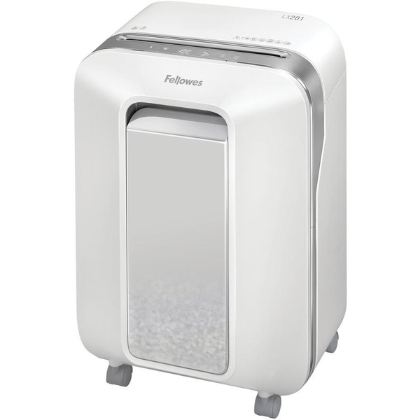 Fellowes Powershred LX201 papirmakulator Mikromakulering 23 cm Hvid