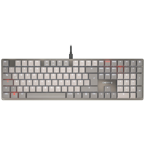 CHERRY KEY KC 500 Corded, Mechanical, MX LP 2.0Ivory DE Grey