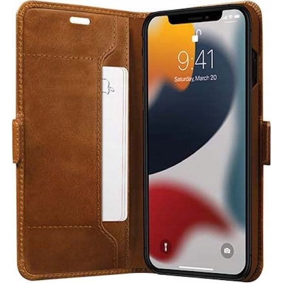 dbramante1928 Copenhagen Slim custodia per cellulare 13,7 cm (5.4") Custodia a borsellino Marrone
