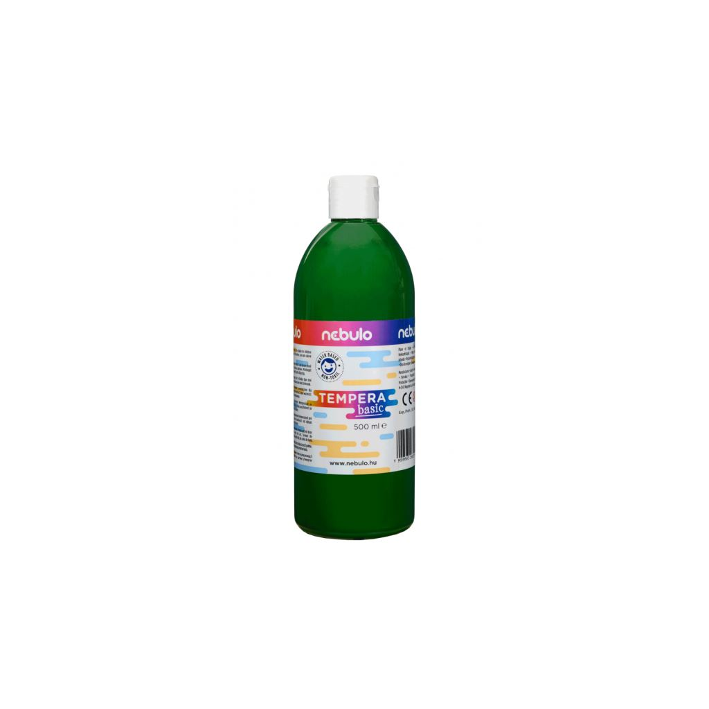 Nebulo folyékony állagú temperafesték 500ml zöld (NTF-500-ZO) (NTF-500-ZO)