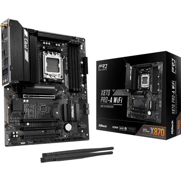 AS-Rock X870 Pro-A WiFi DDR5 AMD AM5 ATX Alaplap
