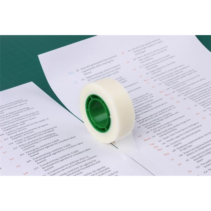 APLI Invisible írható ragasztószalag 19mm x 33m átlátszó (12533) (apli12533)