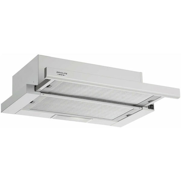 Davoline Spot Q ECO 060 GR-IX Páraelszívó 60cm Inox + FA125/3 bekötő szett