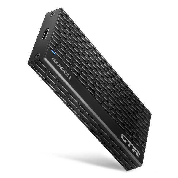 Външен адаптер Axagon EEM2-GTR, USB3.2 - M.2 SSD SATA, SSD поддръжка 80 мм, Алуминий