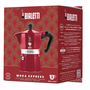 Bialetti Moka Express 3 személyes kávéfőző Déco Glamour piros (9223)