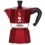 Bialetti Moka Express 3 személyes kávéfőző Déco Glamour piros (9223)
