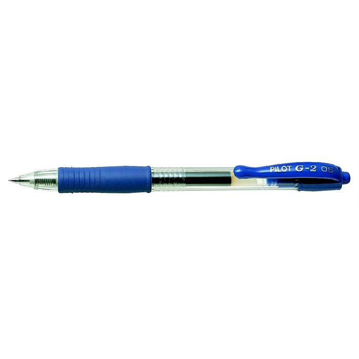 Pilot G-2 Nyomógombos Zseléstoll - 0.25 mm / kék (BL-G2-5-L)
