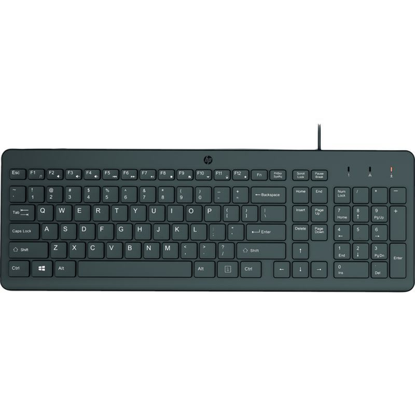 HP 150 Wired billentyűzet fekete HU (664R5AA#AKC)