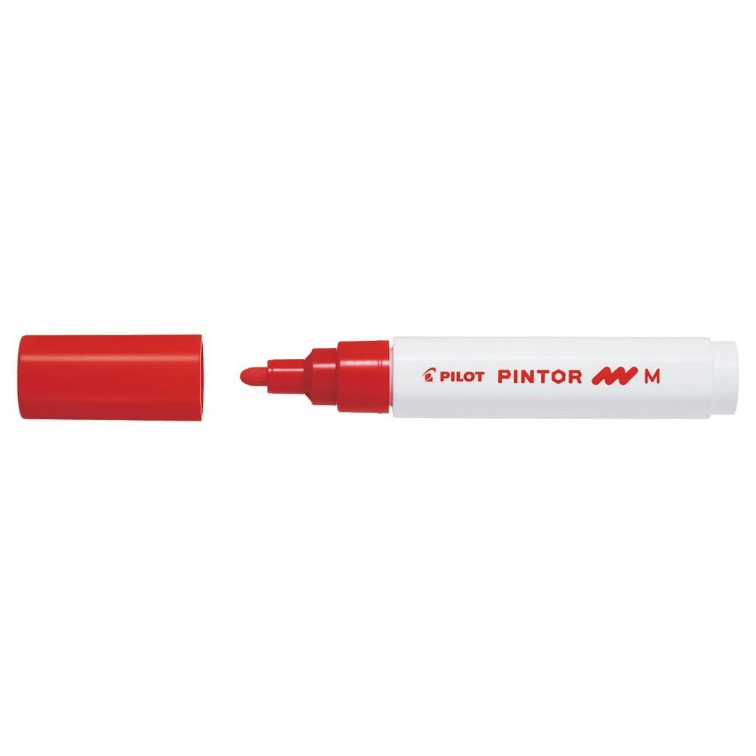 Pilot Pintor Akril dekormarker, Medium, piros (4902505541919)
