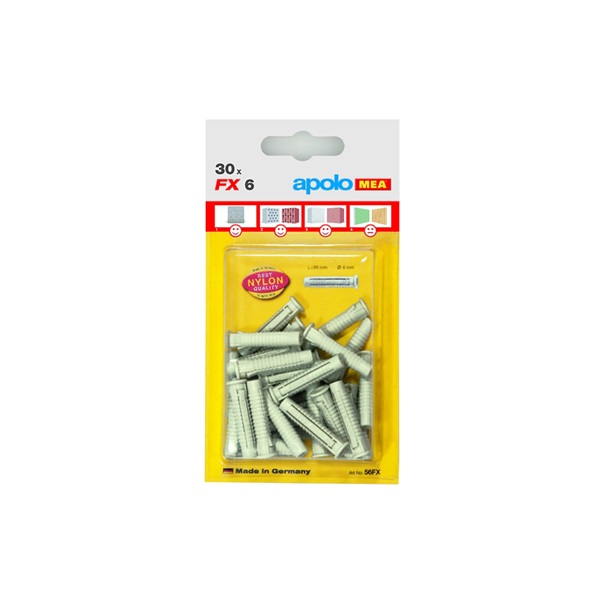 Celo FX 5 univerzális nylon dűbel - 50db / bliszter (55FX50)