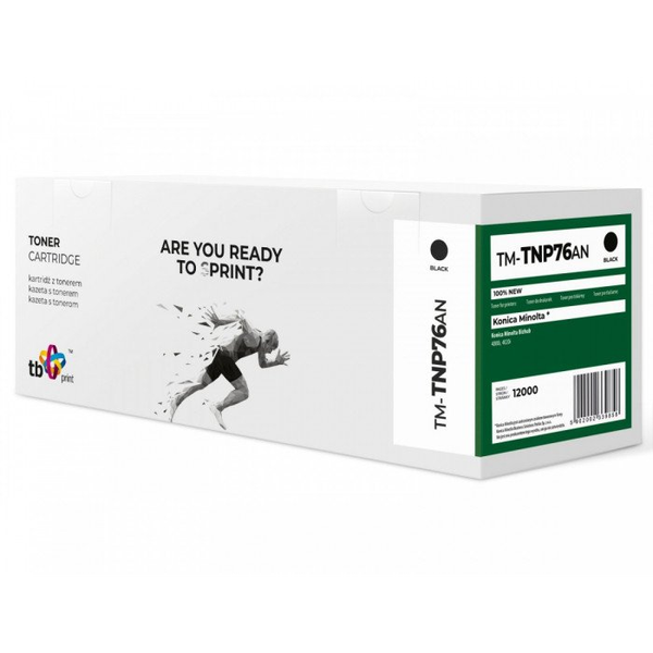 TB Print Toner Konica Minolta TNP76 Fekete