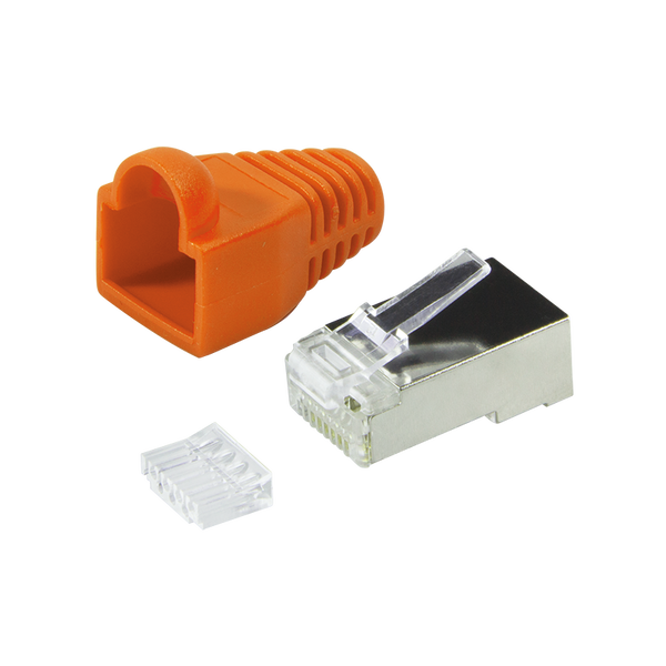 LogiLink MP0022O cavo di collegamento RJ-45 Arancione