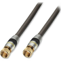 Lindy 37795 koaxiálny kábel 10 m F Šedá