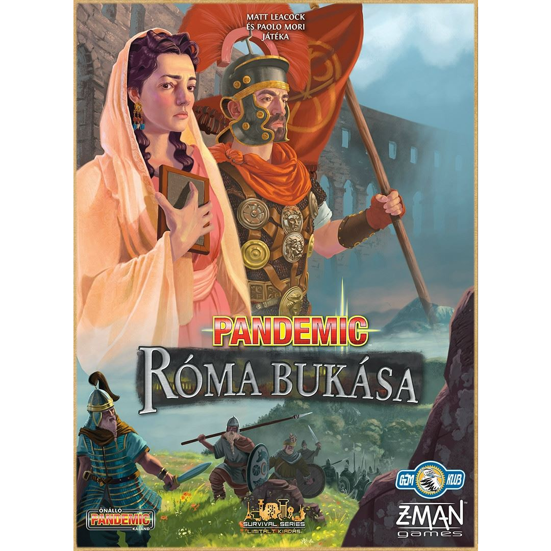 Z-Man Games Pandemic: Róma bukása (ZMA33366) (ZMA33366)