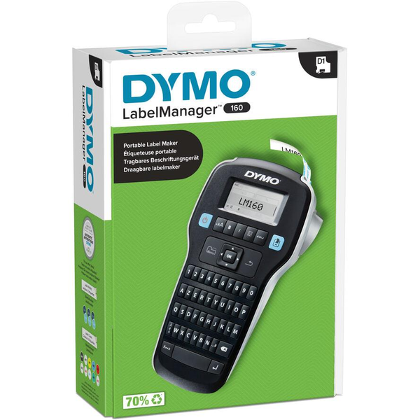 Dymo LabelManager 160 (LM160) Szalagnyomtató Feliratozógép
