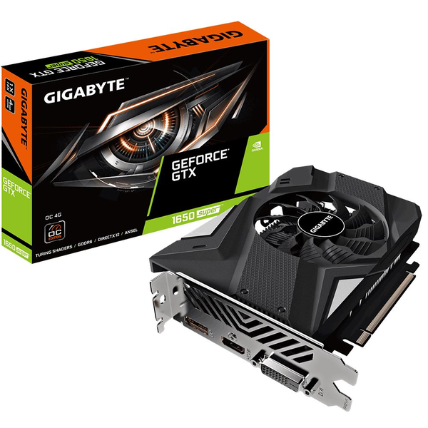 Gigabyte GeForce GTX 1650S 4GB OC videokártya (GV-N165SOC-4GD)