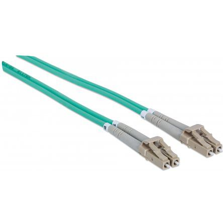 Intellinet 750097 cavo InfiniBand e in fibra ottica 10 m LC Colore acqua
