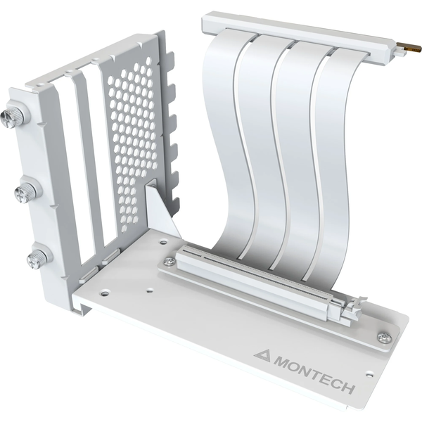 Vertikales GPU Mounting Kit, PCIe 4.0 Riser-Kabel (weiß, 20cm)