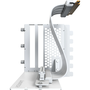 Vertikales GPU Mounting Kit, PCIe 4.0 Riser-Kabel (weiß, 20cm)