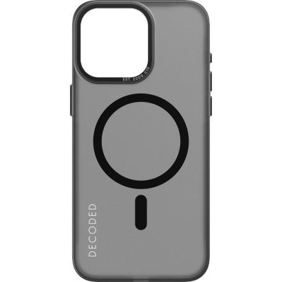 Decoded iPhone 15 Pro Hátlapvédő tok - Fekete (8720593010720)