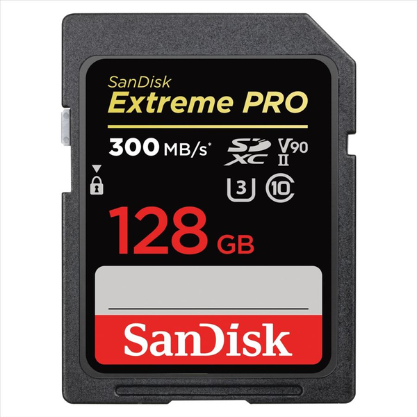 128GB Sandisk Extreme Pro SDXC UHS-II (SDSDXDK-128G-GN4IN / 121506)