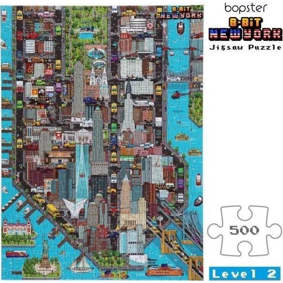 Puzzle 500 8-BIT Nowy Jork
