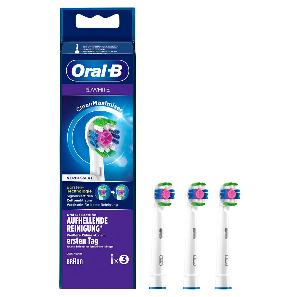 Oral-B 3D White CleanMaximiser Elektromos Fogkefe fej (3db) (4210201410416)