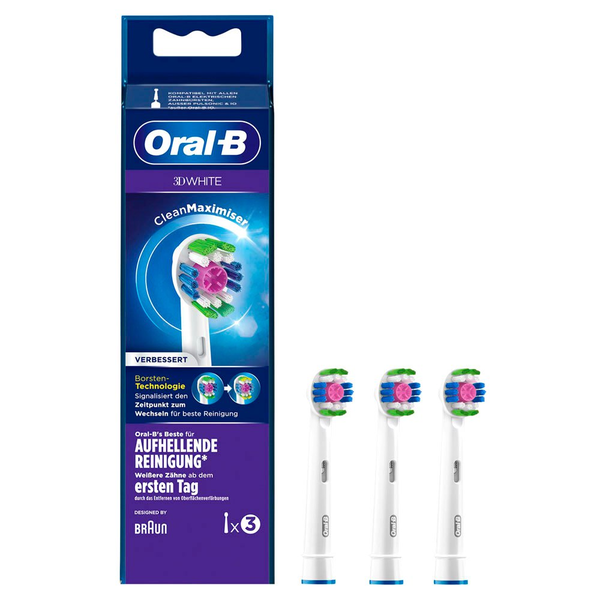 Резерви ORAL-B 3D White EB18-3, 3 бр
