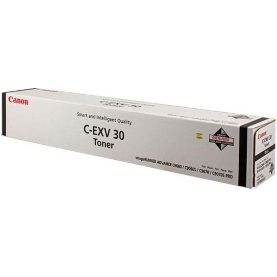 Canon C9060 9070 Pro, C-EXV30 Toner, Noir tonercartridge 1 stuk(s) Origineel Zwart