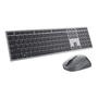 DELL KM7321W billentyűzet Egér mellékelve RF vezeték nélküli + Bluetooth QWERTY Nemzetközi amerikai Szürke, Titán