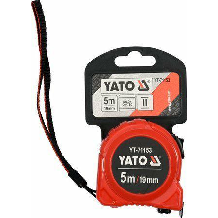 Tekercses mérőszalag Yato 5 m x19mm YT-71153 YATO