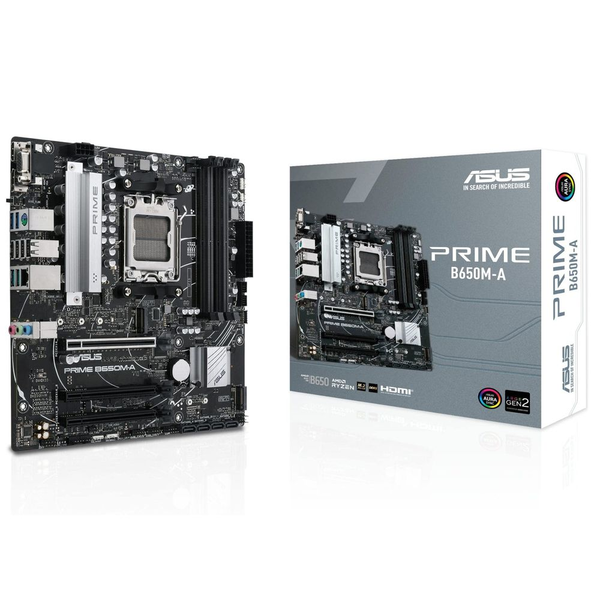 ASUS PRIME B650M-A-CSM AMD B650 Socket AM5 Micro ATX